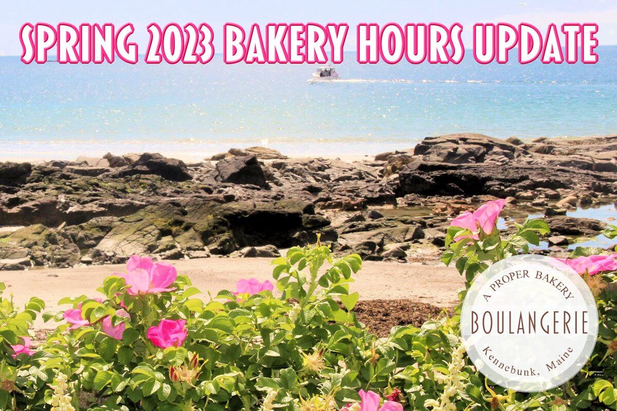 Kennebunk Bakery Spring 2023 Hours