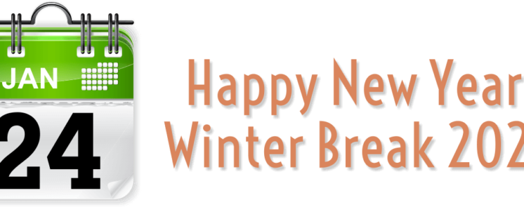 Happy New Year! Winter Break 2023