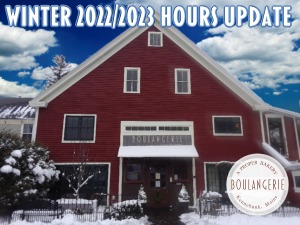 Kennebunk Bakery Winter Hours 2022-2023